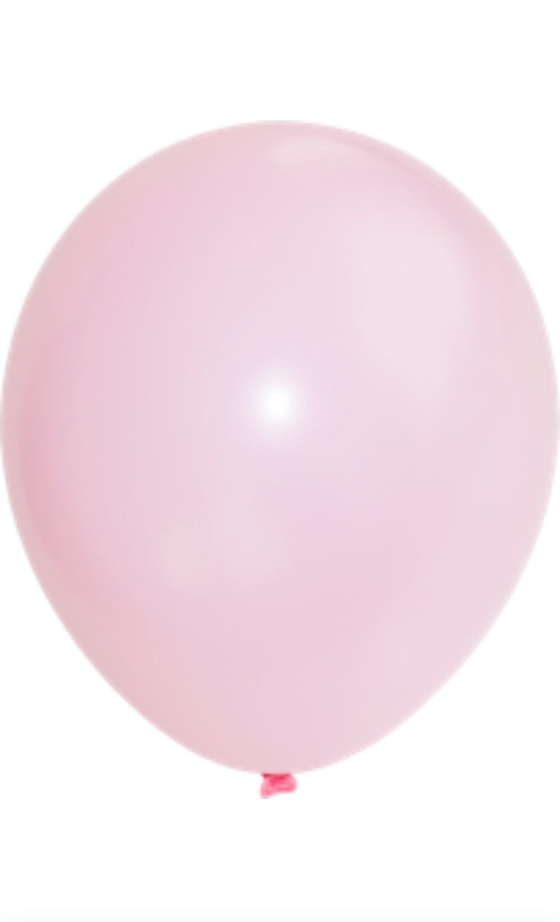 8 Maxi-Ballons "uni", Ø 30cm, bunt sortiert