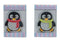 Taschenwärmer aus Kunststoff, Pinguin, 2-fach sortiert, B9 x H10 cm