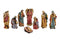 Krippenfiguren Set aus Poly Bunt 8er Set, 5-16cm