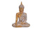 Buddha  aus Poly Gold (B/H/T) 17x24x11cm