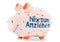 Spardose KCG Kleinschwein, Nix zum Anziehen, aus Keramik (B/H/T) 12,5x9x9 cm