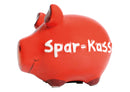 Spardose KCG Kleinschwein, Spar-Kasse, aus Keramik (B/H/T) 12,5x9x9 cm