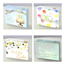 Geldgeschenk Musikbox Geburtstag, spielt Musik beim Öffnen, mit Briefumschlag aus Papier/Pappe weiß 4-fach, (B/H/T) 9x9x3,5cm