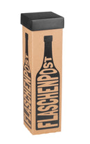 Flaschenbox "Premium", gefaltet, 34*9*9cm, Flaschenpost