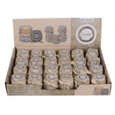 Weiße Duftkerze mit Naturwachs (White Tea,