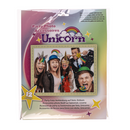 Party-Foto-Verkleidung auf Stick, Einhorn