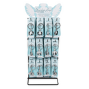 Gebürsteter Metall-Schlüsselanhänger, Engel,