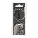 Metall-Schlüsselanhänger, Broken Heart,