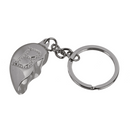 Metall-Schlüsselanhänger, Broken Heart,