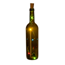 Flaschenkorken-Lichterkette mit 5 farbigen LED