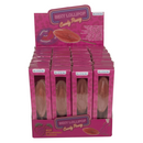 Süßwarenlolli, Vagina, mit Erdbeergeschmack,