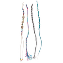 Textil-Armband, Friendship, mit Muscheln &