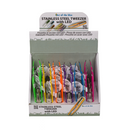 Edelstahl-Pinzette, Colours, mit LED