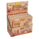 Naturholz-3D-Puzzle, Dinosaurierskelett I,