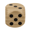Holz-Würfel, ca. 6 x 6 cm,