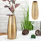 Vase, gold, matt, ca.25cmH