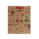 Papier-Geschenktüte, Ho Ho Ho,