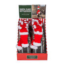 Textil-Flaschenüberzug, Weihnachtsmütze & Schal,