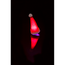 Plüsch-Haarclip, Weihnachtsmütze mit LED