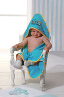 Babybadetuch mit Stickerei, Sopo, div.Designs