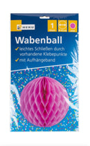 Wabenball, Ø 35cm, pink