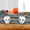 Halloween Schädel Kessel, mini, 4er Set, ca. 7cmD