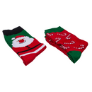 Socken mit Weihnachtsmotiven, Einheitsgröße,