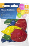 8 Maxi-Ballons "uni", Ø 30cm, bunt sortiert