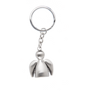 Gebürsteter Metall-Schlüsselanhänger, Engel,