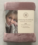 Flanell Kuschel-Decke XXL woodrose
