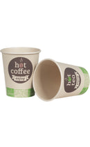 25 Pappbecher "Coffee to go",0,2l,CPLA-Beschichtung,be green