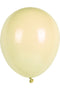 5 Ballons "uni", Ø 25cm, Pastellfarben sortiert