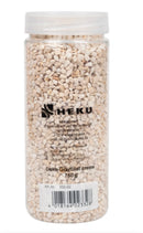 Deko-Granulat, 2-3mm, ca. 750g, in Zylinderdose, creme