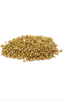 Deko-Granulat, 2-3mm, ca. 750g, in Zylinderdose, gold