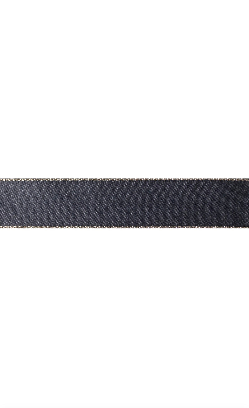 Geschenkband "Premium", 3m*25mm, im Display, schwarz
