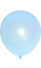 5 Ballons "uni", Ø 25cm, pastell hellblau
