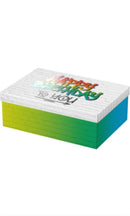 5 Geschenkboxen im Set, rechteckig, Birthday Graffiti