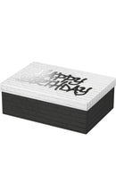 5 Geschenkboxen im Set, rechteckig, Birthday Graffiti