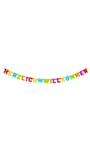 Partykette "Herzlich Willkommen", Länge 2,2m