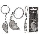 Metall-Schlüsselanhänger, Broken Heart,