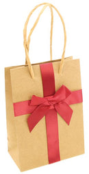 Geschenktasche 16x11,5cm mit Satinschleife
