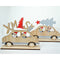 Weihnachtsauto mit Baum oder Xmas XL 13x12x4cm, auf breitem
