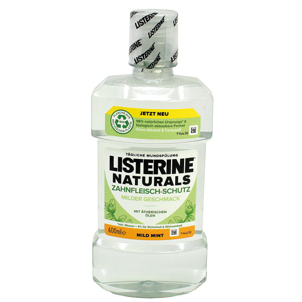 Listerine Mundspülung 500ml Naturals Zahnfleisch