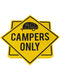 20 Servietten m. Motiv, 3-lg., 33*33cm, Campers only