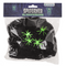 Spinnennetz, inkl. 4 Glow in the Dark Spinnen,