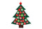 Adventskalender, Baum aus Filz, B73 x H95 cm