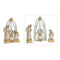 Krippenfiguren Set aus Poly Beige 3er Set, (B/H/T) 13x20x3cm