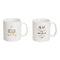 Becher Jumbo Spr¸che aus Porzellan Weiﬂ 2-fach,  (B/H/T) 14x10x10cm 500ml