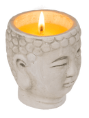 Citronella Kerze im Buddha-Topf,