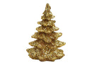 Tannenbaum aus Poly Gold (B/H/T) 5x7x5cm